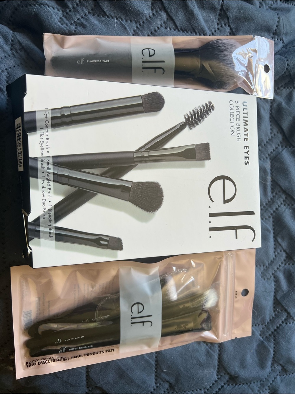 ELF Brushes Bundle NIB - Black